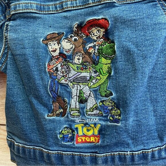 DISNEY EMBROIDERED TOY STORY JEAN JACKET - Picture 6 of 7